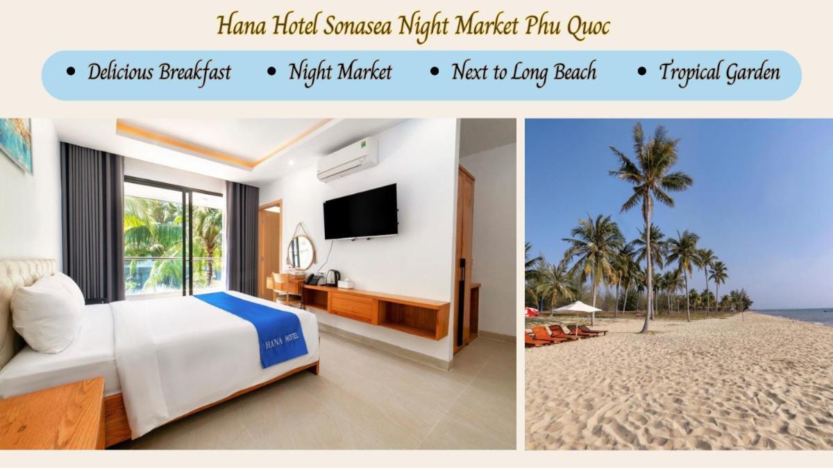 Hana Hotel Sonasea Night Market Phu Quoc Exteriér fotografie